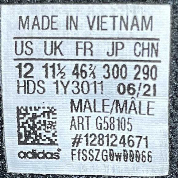 Adidas Pure Bounce Fluidflow 2.0 Black Blue Mens US Size 12 G58105 Sneakers - Picture 9 of 9